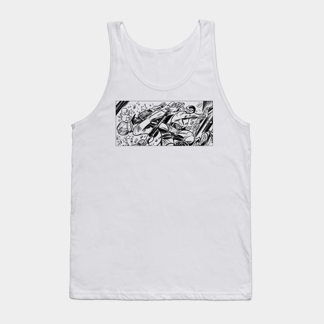 Ain't that a Kick in the head Tank Top by Mason Comics